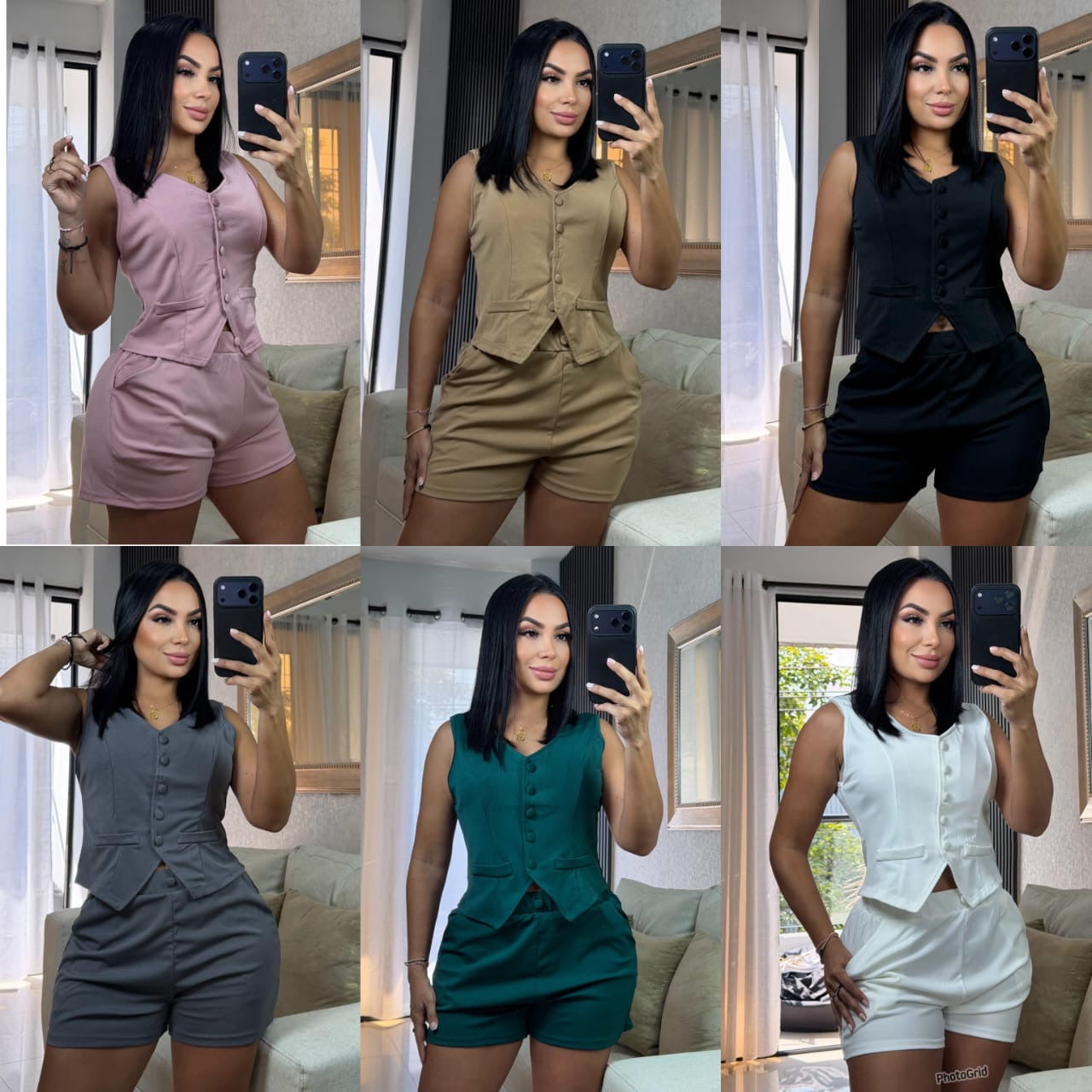 👗Hermoso Set chaleco