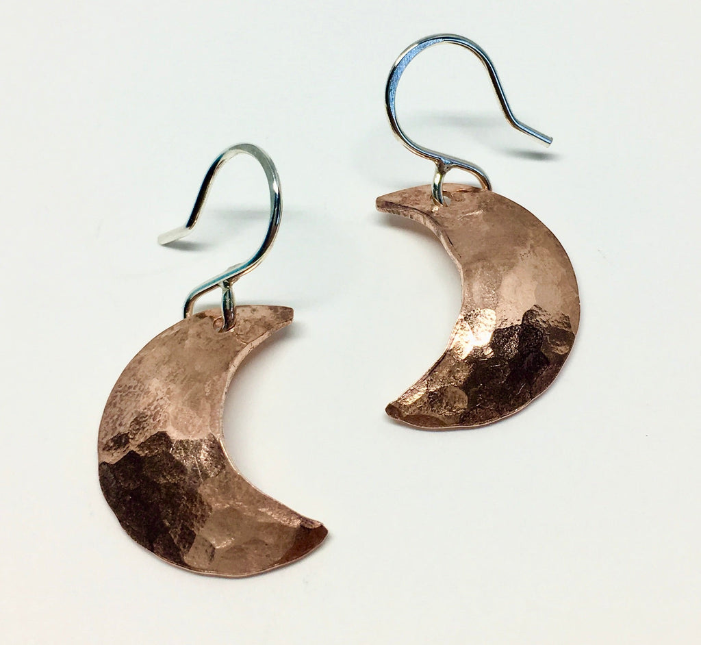 Crescent Moon Earrings-1