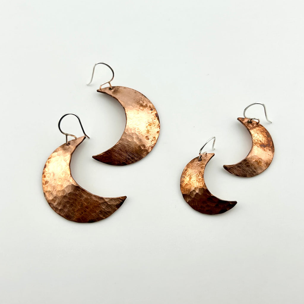 Crescent Moon Earrings-3